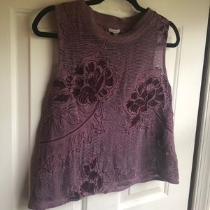 Floral Maroon Tank from UO